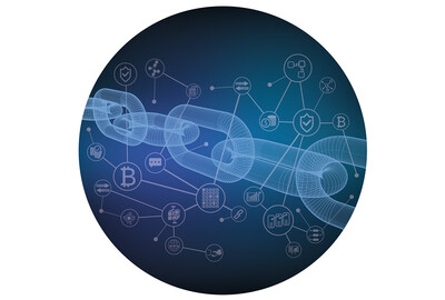 Blockchain-Grafik 