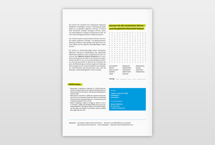 Factsheet Rückseite