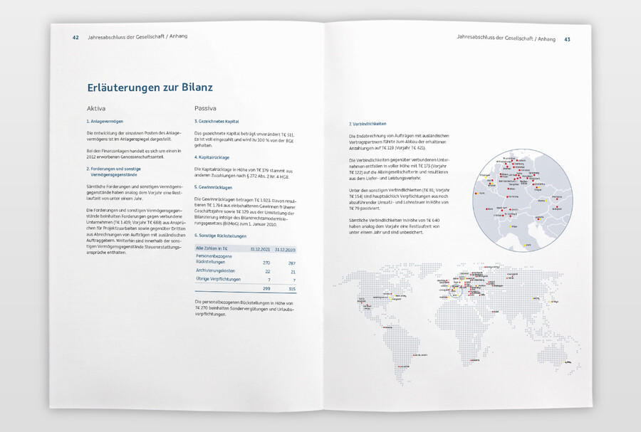 Geschäftsbericht 2021 Innenseiten