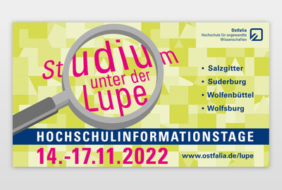 Animierte Anzeige Studium unter der Lupe 2022
