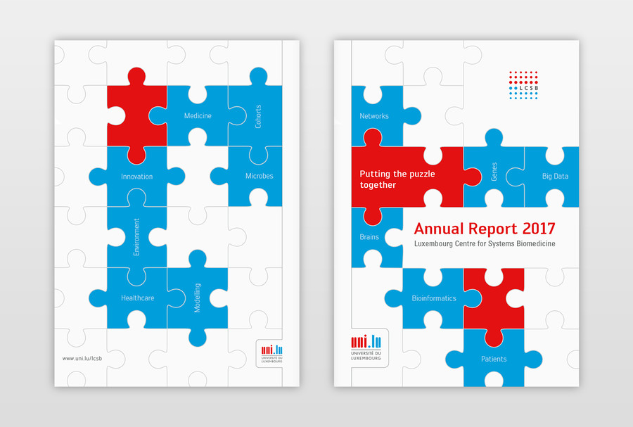 Annual Report 2017 Umschlag (Veredelung: UV-Lack und Relieflack)