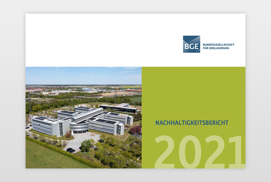 Nachhaltigkeitsbericht 2021 Titelseite