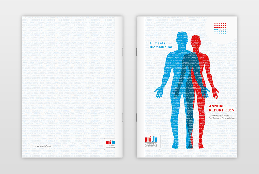 Annual Report 2015 Umschlag (Veredelung: UV-Lack und Relieflack)