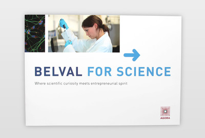 Imagebroschüre »Belval for Science« Mit dieser Broschüre wird Belval (Luxemburg) als attraktiver Firmensitz beworben
