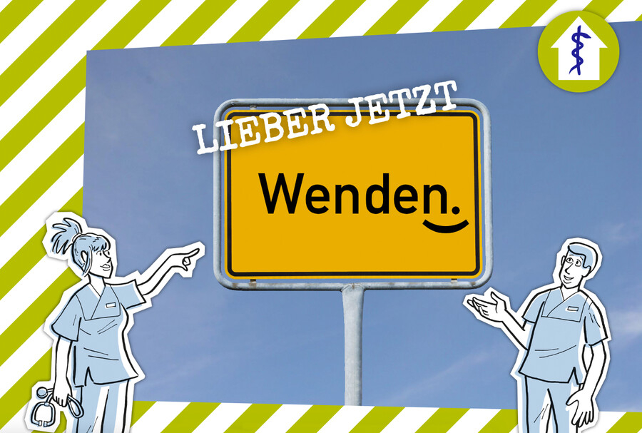 Kampagne zur Mitarbeitergewinnung Internet-Landingpage
