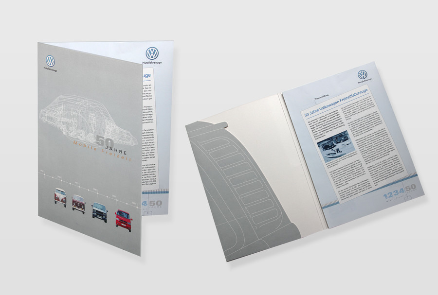 Volkswagen Nutzfahrzeuge Messemappe