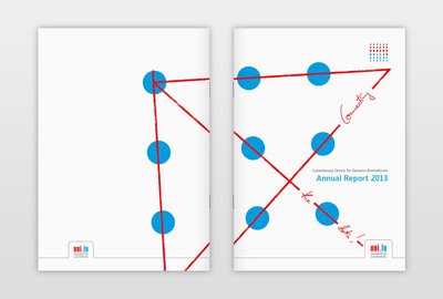 Annual Report 2013 Umschlag (Veredelung: UV-Lack und Relieflack)