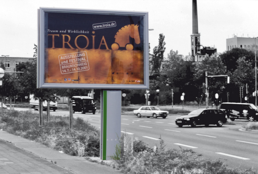 Troja Festival Citylight-Banner