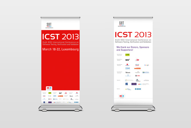 ICST congress Roll up Displays