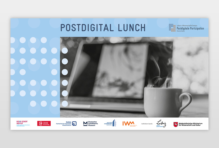Startbildschirm Postdigital Lunch