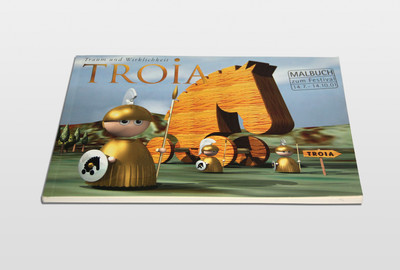Troja Festival Malbuch