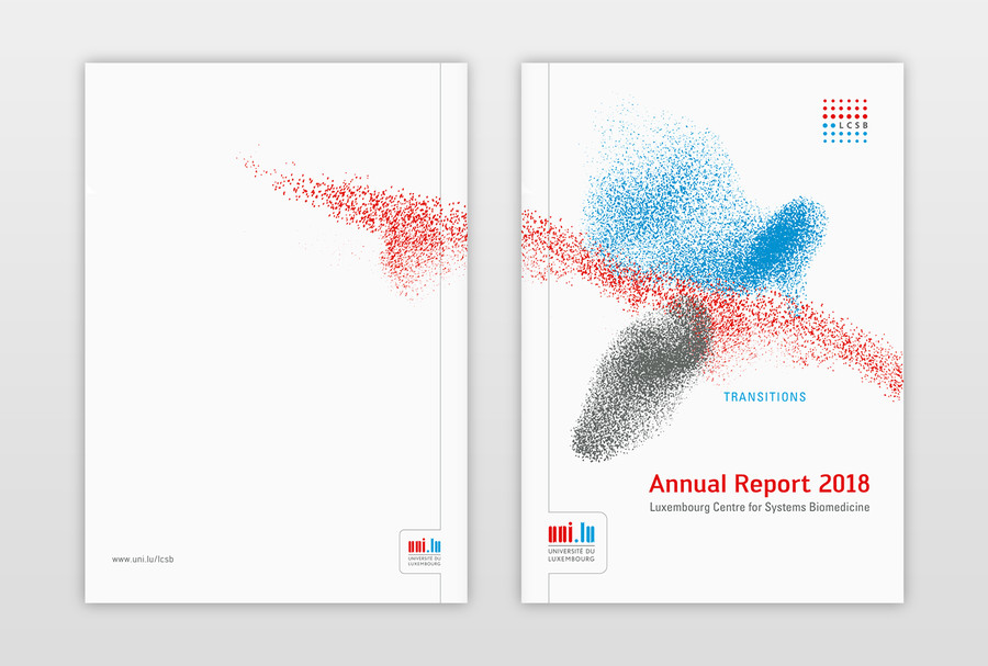 Annual Report 2018 Umschlag (Veredelung: UV-Lack und Relieflack)