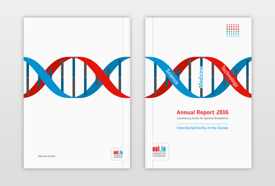 Annual Report 2016 Umschlag (Veredelung: UV-Lack und Relieflack)